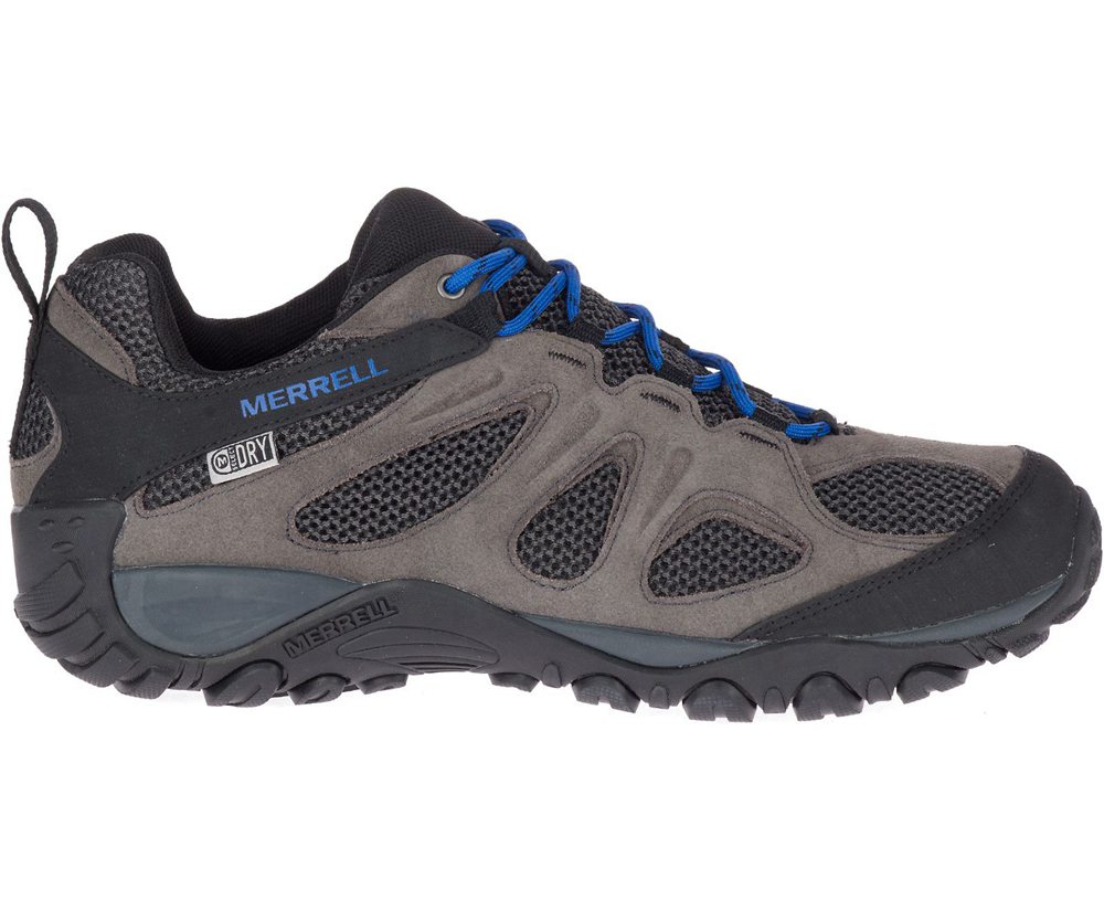 Buty Trekkingowe Merrell Męskie Szare - Yokota 2 Waterproof - 815946-QWC